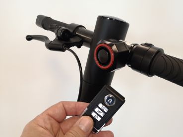 e Scooter Alarmanlage mit LED-Warnlicht